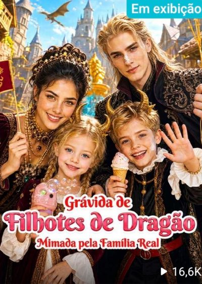 Grávida de Filhotes de Dragão Mimada Pela Família Real