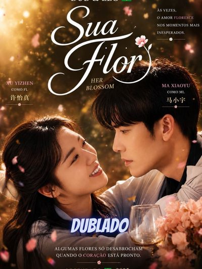 Sua Flor Sua Pequena Genciana a Flor Dela Renascer por Amor