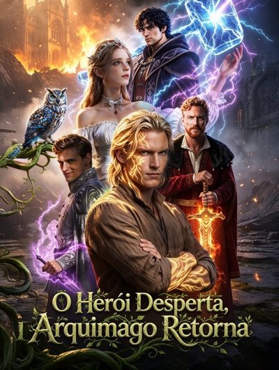 The Hero Awakes Archmage Returns - o Herói Desperta, o Arquimago Retorna (feito por Ia)